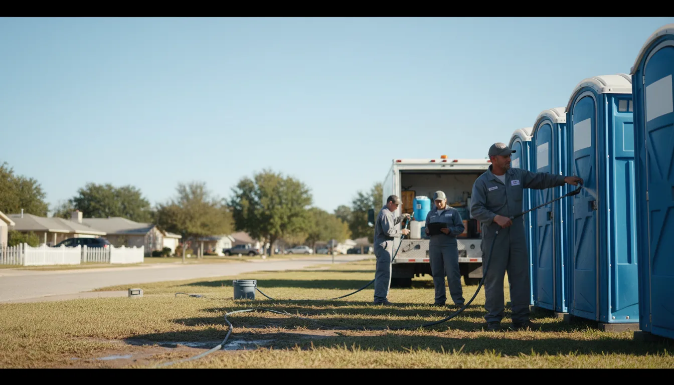Long-Term Portable Toilet Rental in Coppell, TX near me